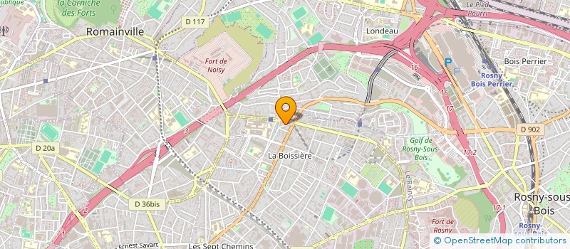 localisation de l'entreprise MADAME MONIQUE MARTINEZ à MONTREUIL