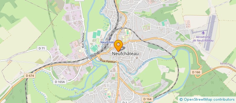 localisation de l'entreprise MADAME MONIQUE MARTINS à NEUFCHATEAU