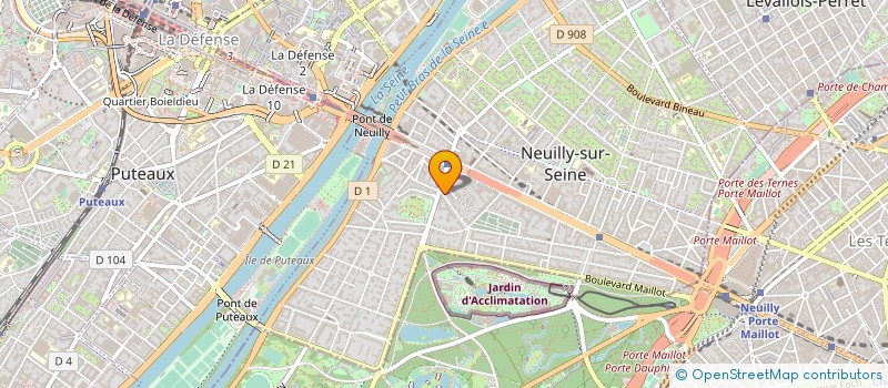 localisation de l'entreprise MADAME MONIQUE MASSON à NEUILLY-SUR-SEINE
