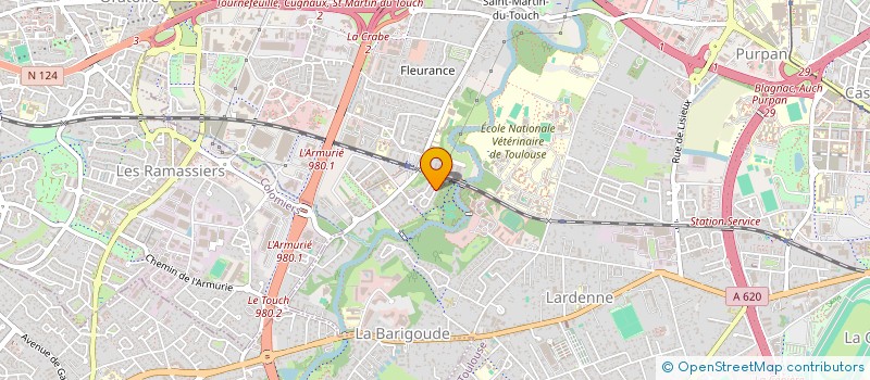localisation de l'entreprise MADAME MONIQUE MAYNARD à TOULOUSE
