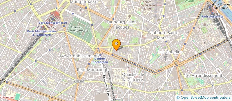 localisation de l'entreprise MADAME MONIQUE MAZUY  PARIS