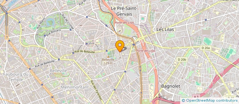 localisation de l'entreprise MADAME MONIQUE MEISTRETTY  PARIS