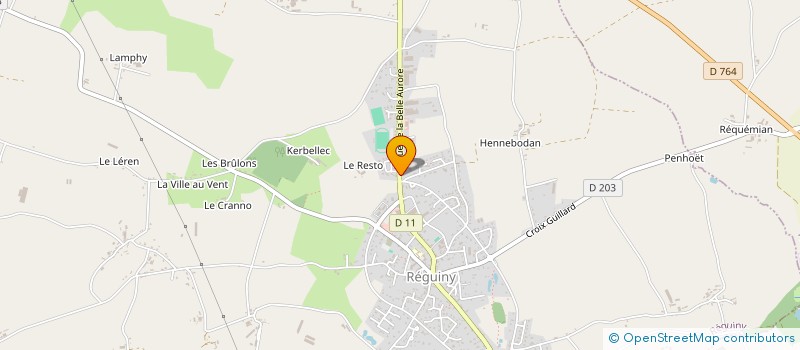 localisation de l'entreprise MADAME MONIQUE MERCIER  REGUINY