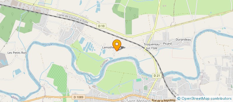 localisation de l'entreprise MADAME MONIQUE METGE  BAYAS