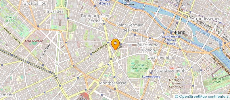 localisation de l'entreprise MADAME MONIQUE MEUNIER  PARIS