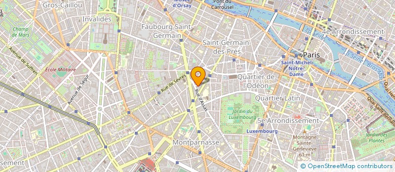 localisation de l'entreprise MADAME MONIQUE MEUNIER  PARIS