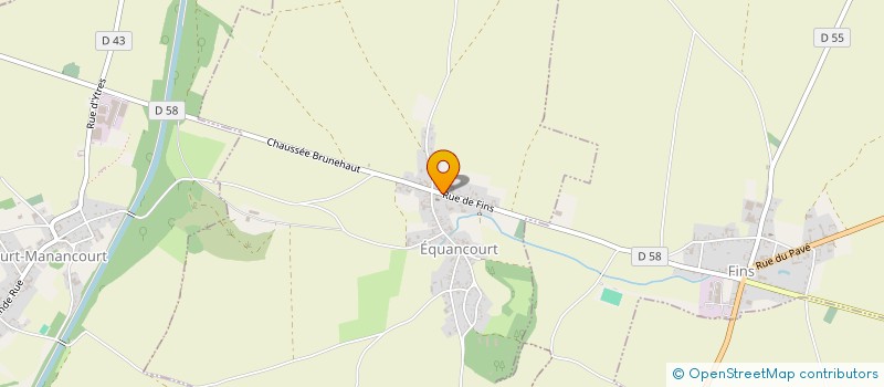 localisation de l'entreprise MADAME MONIQUE MICHEL  EQUANCOURT