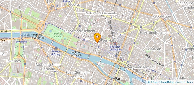 localisation de l'entreprise MADAME MONIQUE MICROPOULOS à PARIS