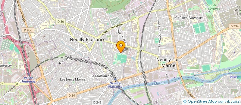 localisation de l'entreprise MADAME MONIQUE MIDANI à NEUILLY-PLAISANCE