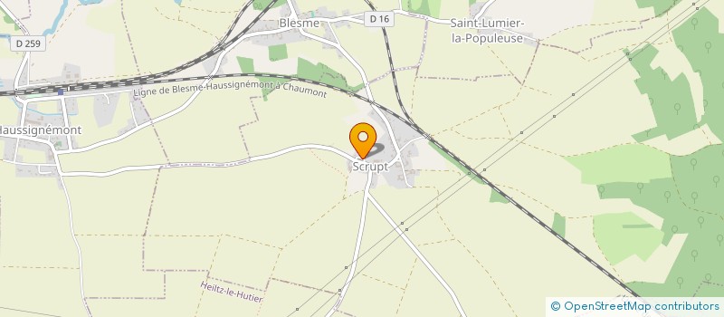 localisation de l'entreprise MADAME MONIQUE MINEL  SOGNY-EN-L'ANGLE