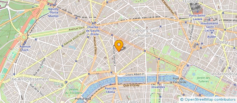 localisation de l'entreprise MADAME MONIQUE MOIRAF  PARIS