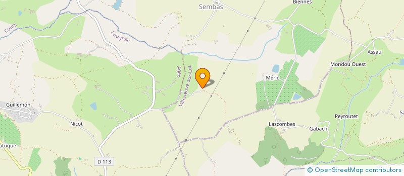 localisation de l'entreprise MADAME MONIQUE MOLINIE  MONTPEZAT