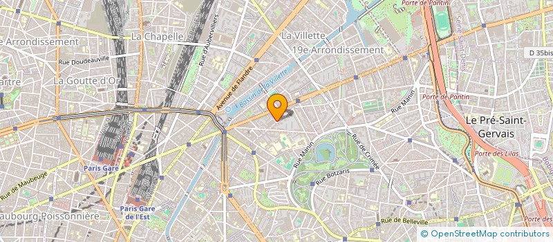 localisation de l'entreprise MADAME MONIQUE MONBRUN à PARIS