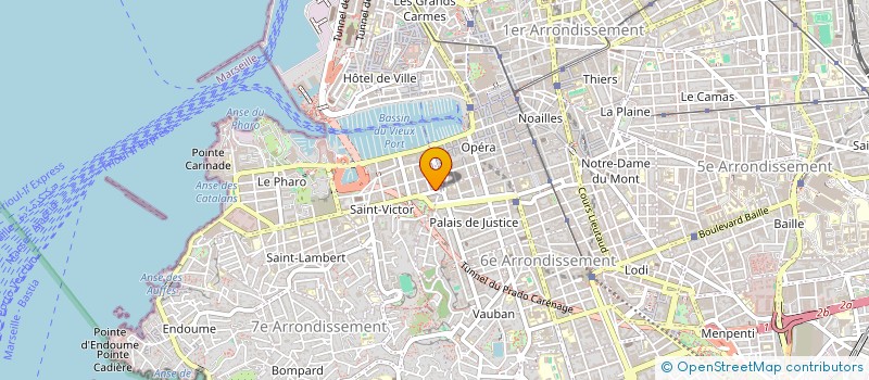 localisation de l'entreprise MADAME MONIQUE MONTEL à MARSEILLE