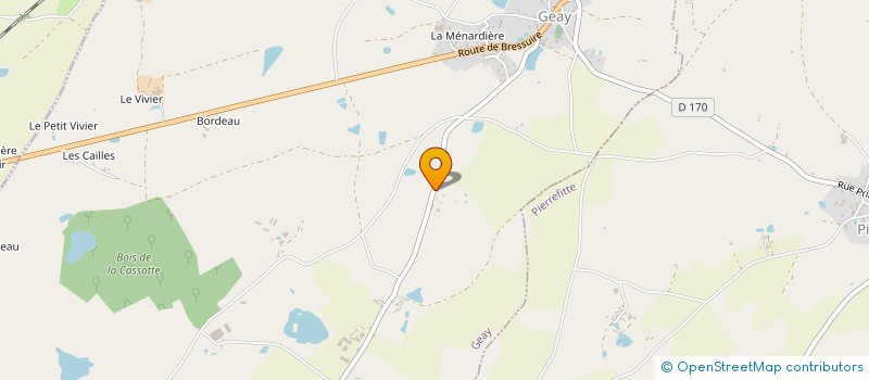 localisation de l'entreprise MADAME MONIQUE MOREAU  GEAY