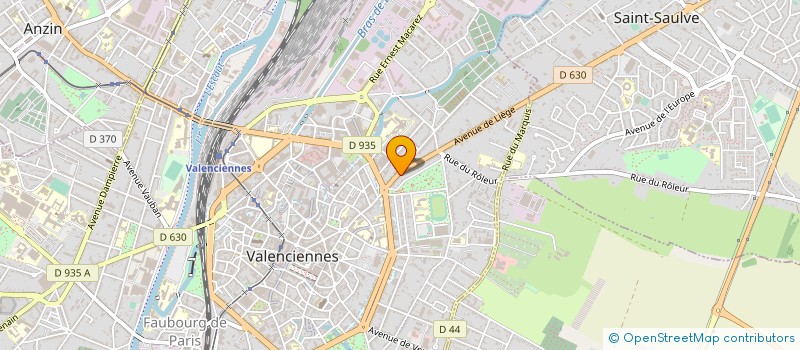 localisation de l'entreprise MADAME MONIQUE MORIAMEZ à VALENCIENNES