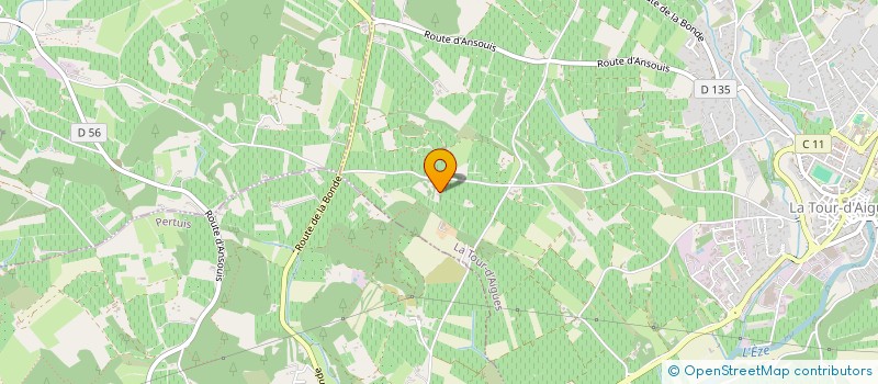 localisation de l'entreprise MADAME MONIQUE MOTTES  LA TOUR-D'AIGUES