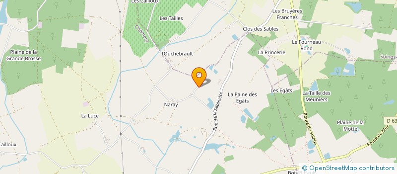 localisation de l'entreprise MADAME MONIQUE MOUCHELIN  CHEMERY