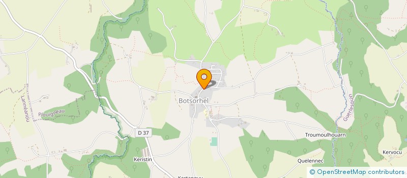 localisation de l'entreprise MADAME MONIQUE MOYSAN à BOTSORHEL