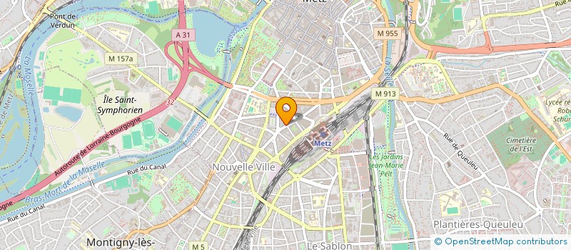 localisation de l'entreprise MADAME MONIQUE NEIDHOFER à METZ