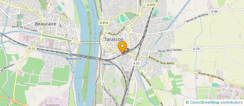 localisation de l'entreprise MADAME MONIQUE NOGUIER  TARASCON