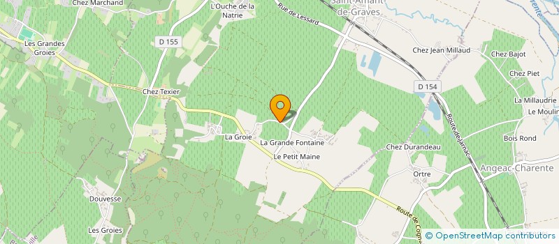 localisation de l'entreprise MADAME MONIQUE NOMPEX à GRAVES-SAINT-AMANT