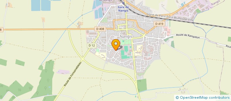 localisation de l'entreprise MADAME MONIQUE NOVALI  NANGIS