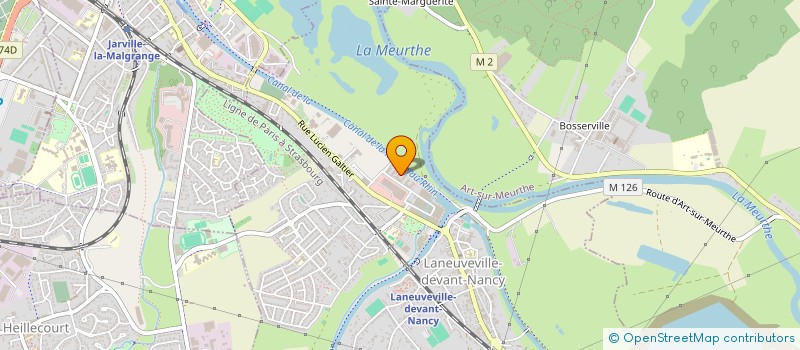 localisation de l'entreprise MADAME MONIQUE NSUDILA MUKENDI  LANEUVEVILLE-DEVANT-NANCY