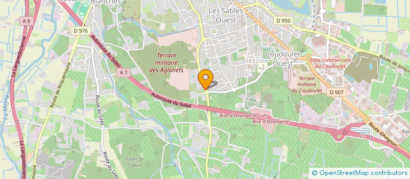 localisation de l'entreprise MADAME MONIQUE OFFANT  ORANGE