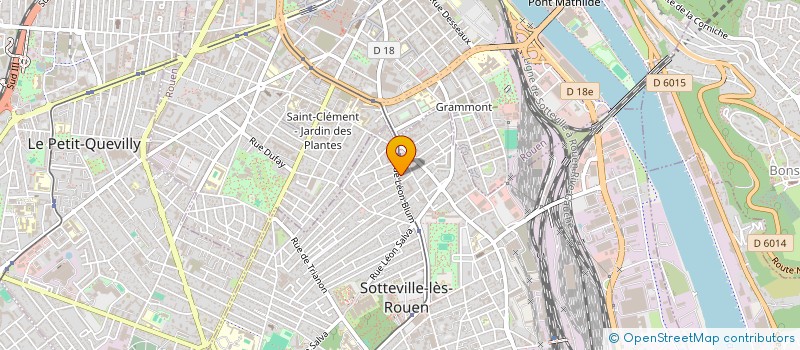 localisation de l'entreprise MADAME MONIQUE PAQUES  SOTTEVILLE-LES-ROUEN