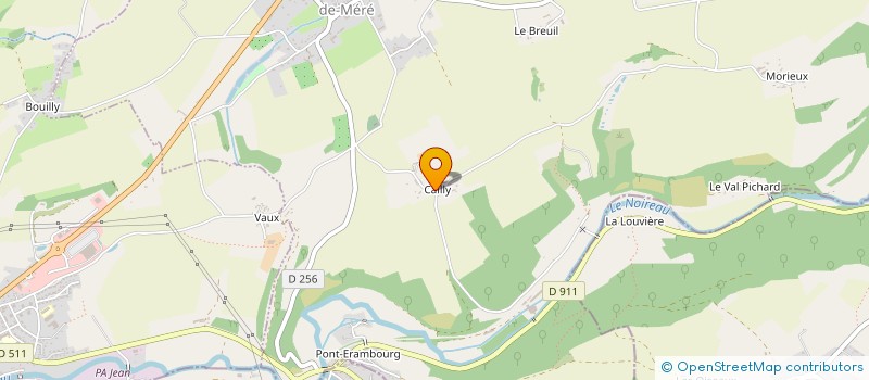 localisation de l'entreprise MADAME MONIQUE PARIS  SAINT-DENIS-DE-MERE