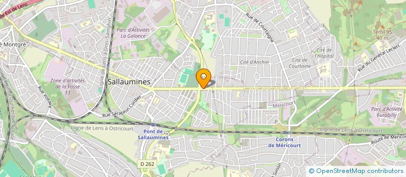 localisation de l'entreprise MADAME MONIQUE PASIAK  SALLAUMINES