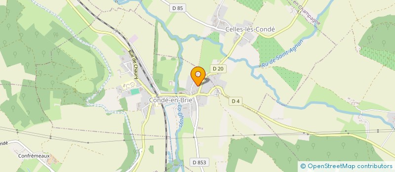 localisation de l'entreprise MADAME MONIQUE PAVLIN à CONDE-EN-BRIE