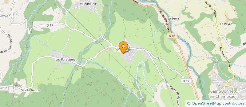 localisation de l'entreprise MADAME MONIQUE PAYAN  LE NOYER