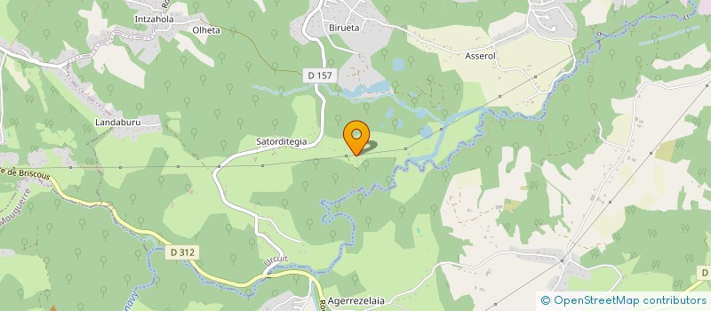 localisation de l'entreprise MADAME MONIQUE PAYROUSE  URCUIT