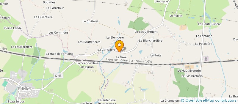 localisation de l'entreprise MADAME MONIQUE PELTIER  ETRELLES