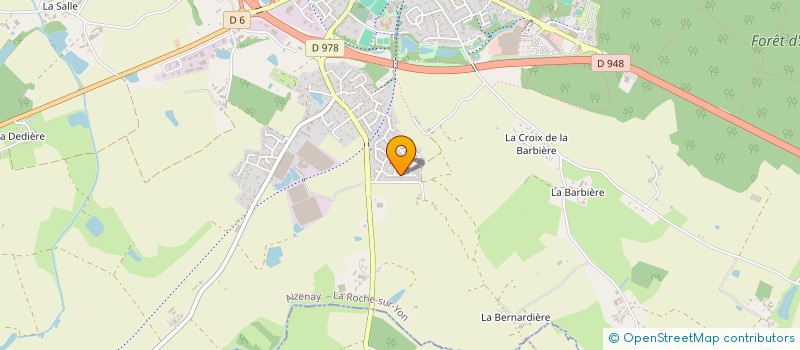 localisation de l'entreprise MADAME MONIQUE PERAUDEAU à AIZENAY