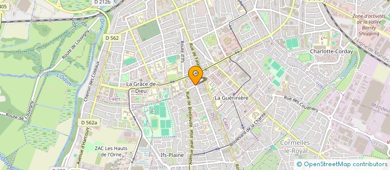 localisation de l'entreprise MADAME MONIQUE PERRIER  IFS