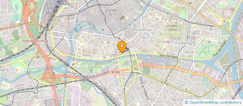 localisation de l'entreprise MADAME MONIQUE PERRIER à STRASBOURG
