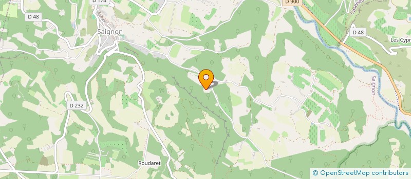 localisation de l'entreprise MADAME MONIQUE PETOT  SAIGNON