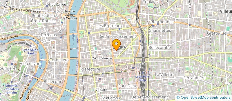 localisation de l'entreprise MADAME MONIQUE PEVET à LYON