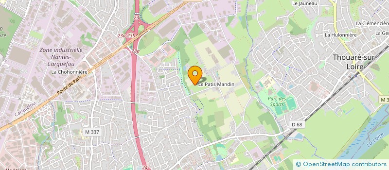 localisation de l'entreprise MADAME MONIQUE PHILY  SAINTE-LUCE-SUR-LOIRE