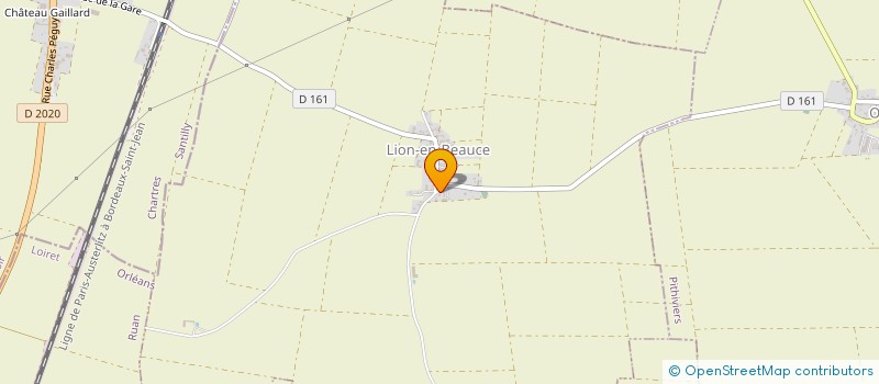 localisation de l'entreprise MADAME MONIQUE PICARD à LION-EN-BEAUCE
