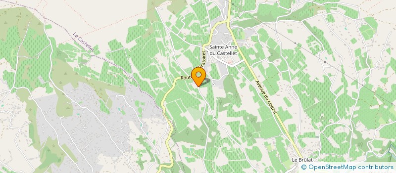 localisation de l'entreprise MADAME MONIQUE PIERRE  LE BEAUSSET