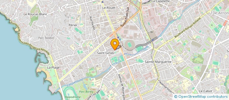 localisation de l'entreprise MADAME MONIQUE PITEAU à MARSEILLE