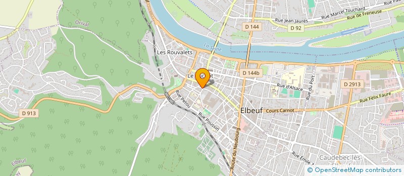localisation de l'entreprise MADAME MONIQUE PITOU à ELBEUF