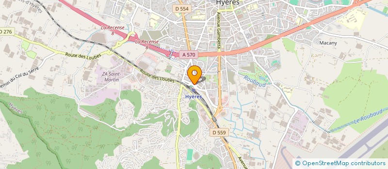 localisation de l'entreprise MADAME MONIQUE PIZZETTA à HYERES