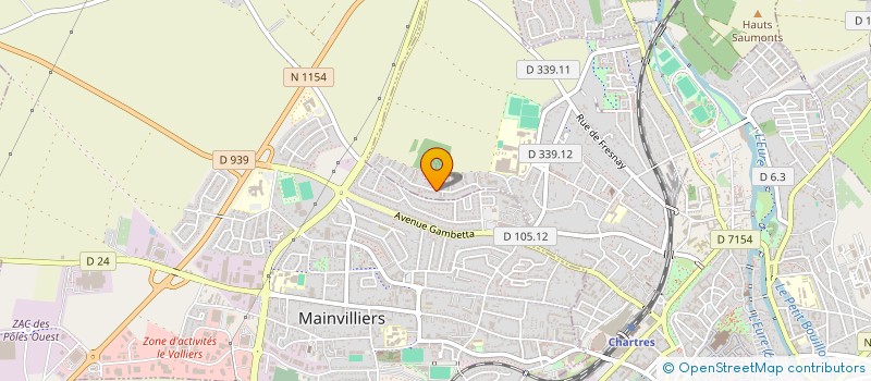 localisation de l'entreprise MADAME MONIQUE PLANCHON à CHARTRES