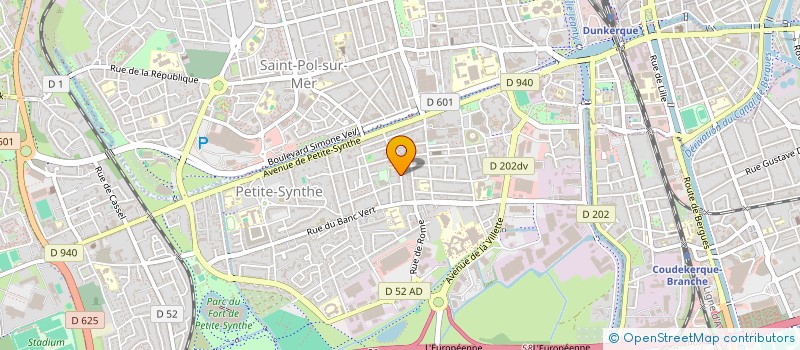 localisation de l'entreprise MADAME MONIQUE PLATTEEL à DUNKERQUE