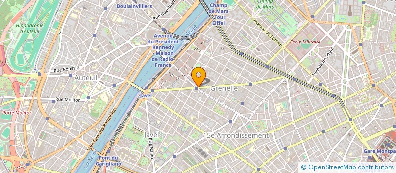 localisation de l'entreprise MADAME MONIQUE POMMERET  PARIS